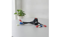 Reliable Motorcycle Handlebar Switch with Wiring Harness Wired Handlebar Switch with Wiring Harness Multifunctional Easy Installation for Mechanics
