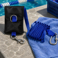 Scuba Diving Tethers Stainless Steel Scuba Lanyard Carabiner Buckle Underwater Equipment