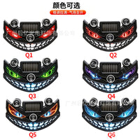 Solar Demon Eye LED Decorative Light for Car Rear Window