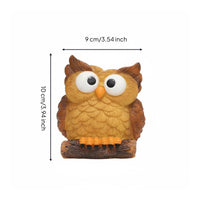 Owl Planter Tabletop Owl Flower Pot Garden
