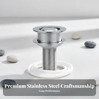 Yacht Water Tank Vent Cap Rust Resistant 316 Stainless Steel Tank Vent for DIY Boaters, Saltwater Environment