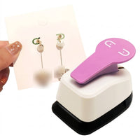 Earring Card Punch Quickpress Earring Card Punch Tool Effortless for Crafters