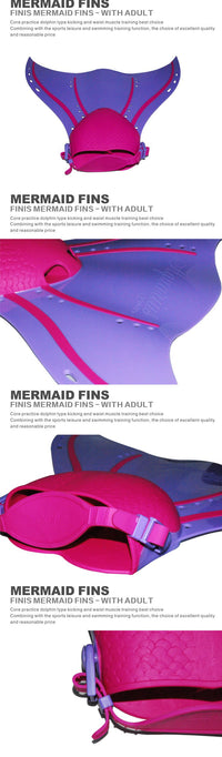 Finis Aquarius Monofin 美人鱼训练脚蹼 36-43码 成人款