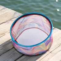 Colorful Nano Aluminum Alloy Fishing Net Head Quick-Dry Netting