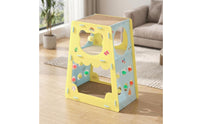 Cardboard Cat House with Scratch Pads Sturdy Cat House with Scratch Pads Pet Furniture Cozy Eco-Friendly for Cats, Living Room