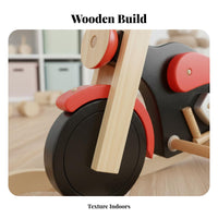 Promotes Active Play Toddler Balance Rocker Solid Wood Toddler Riding Rocker Safe Design Kids Riding Toy Long-Lasting Construction for Toddlers, Preschoolers, Babies 18+ Months, Kindergarten, Daycare Center, Playroom, Nursery