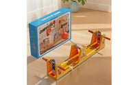 Two-Player Tabletop Basketball Game Interactive Basketball Toy Desktop Competitive for Children, Families, Parties, Classrooms