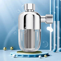 Water Filter with Removable Screen Washable Faucet Water Purifier Faucet Filter Space-Efficient No Tools Needed for Kitchen