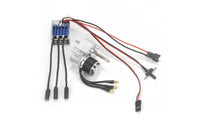 Brushless Motor ESC Kit High Rotational Force RC Vehicle Power Upgrade Set Non-Destructive Installation 2322 Outrunner Motor Combo for off-Highway
