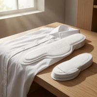 10 Pieces Textile-Like-Like Disposable Collar Pad Layered Adhesive Sweat Pad