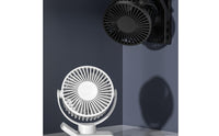 Portable Attach-on Fan Adjustable Attach-on 360-Degree Rotating fan° Rotating for Infant, Commuters, Pushchair