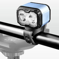 USB Rechargeable Bike Light Quick-Release LED Cycle Headlight Aluminum Alloy