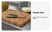 Durian Opener Easy to Use Durian Opening Pliers Sturdy Manual Fruit Opener for Home Cooks, Chefs, Restaurant, Supermarket, Parties