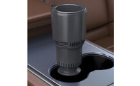 Heats and Cools 12V Beverage Temperature Controller LED Digital Display Car Heating Cooling Cup Universal Fit Smart Car Cup Holder for Commuters, Daily Commute
