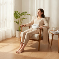 Abdominal Massage Belt Heated Waist Massager Wraparound Heating for Home, Sofa