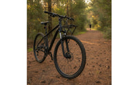 Aluminum Alloy Front Bike Rack Heavy Duty Bike Front Rack Cylindrical Sturdy for Cyclists, Commuters, Commuting