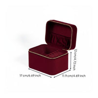 Large Capacity Jade Bangle Case Shielded Velvet Bangle Box Dustproof Jewelry Display Box Easy to Clean for Travel