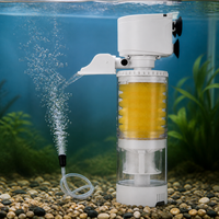 Aquarium Fish Tank Filter 3-in-1 Water Purifier Feces Collector Oxygenation Circulation Pump