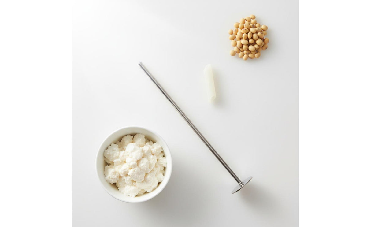 Tofu Curdling Stirrer Polished Finish Stainless Steel Soy Milk Agitator Stirring Paddle Exact Joined
