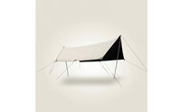 Camping Canopy with Poles Multi-Functional Camping Tarp Easy to Set up Rain Cover for Campers