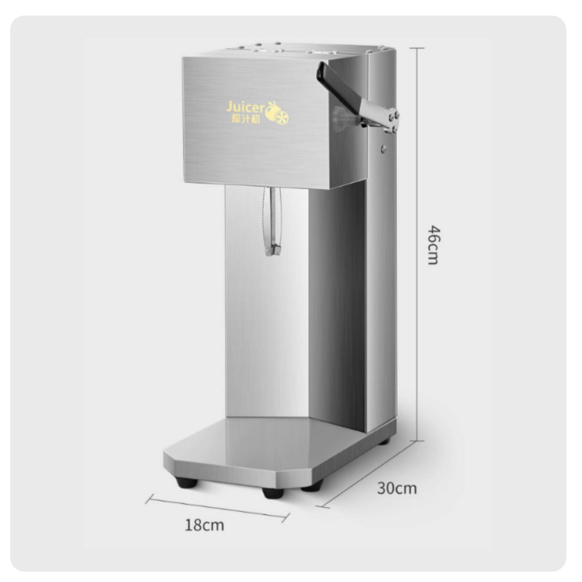 Manual Fruit Press Waterproof Hand Press Fruit Juicer Commercial Grade Food Machine for Household Use