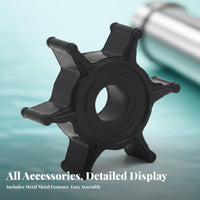 cooling pump Impeller Assembly Sturdy Construction Outboard engine Part for aquatic Mechanics, DIY hobbyists, Workshop, Garage