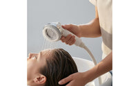 Soft Bristles Shampoo Basin Shower Head Multiple Spray Holes Massage Shower Head Side Switch for Hair Washing