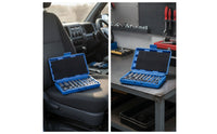 10 Pieces Bit Socket Kit Reinforced Bit Socket Set with Case Anti-Slip Tools for Automotive Repair, Machinery Maintenance