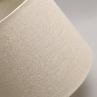 Bedside and Desk Lamp Textile Light Shade, Small Light Cover with Large Lampshade, Beige Drum Lampshade, E27 Bulb Fitting Conical Shape