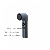 High Speed Ice Cooling Fan Long Battery Life Curved Neck Fan for Travel, Outdoor