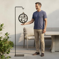Bird Wind Whirligig Light Reflective Avian Silhouette Wind Ornament Easy to Simple to Install Garden Decoration for Patio