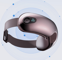 Heat Treatment Heated Eye Massager Vibration Massage Air Pressure Eye Massager Visual Design Health Device Close-Fitting Comfort for Rest, Office Break, Sleep