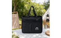 Insulated Meal Bag Portable Lunch Tote with Front Pocket for Office, Picnic, Camping