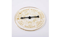 Mahjong Tracker Disc Acrylic Charleston Passing Guide Tool Round for Beginners