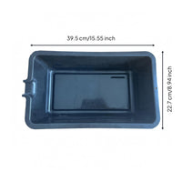 Oil Drain Pan PE Material Engine Oil Pan Parts Washing Tray Thickened Car Care Gear Rigid for Motorcycle Repair