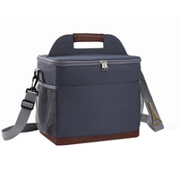Zippered Insulated Lunch Bag Adjustable Strap Soft-Sided Lunch Bag Top Handle Thermal Meal Tote Easy to Clean for Picnic