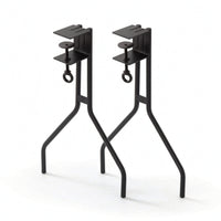 No-Drill Clamp-on Table Legs Punchwithout Drilling Table Clamp Legs Reusable Hardware Heavy-Duty for Campers, DIYers