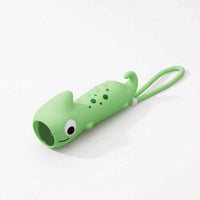 Silicone Flashlight USB-Rechargeable Flashlight with Hanging Loop Soft
