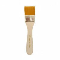 Mixed Media Paint Brushes Durable Nylon Hair Streak Clear for Projects