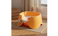 Semi-Enclosed Waste Receptacle Easy to Clean Spill-Resistant Cat Potty Pet Supplies for Cats