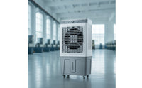 Evaporative Air Cooler with Wheels Wheeled Evaporative Air Cooler Three-Speed Oscillating for Workshop, Factory