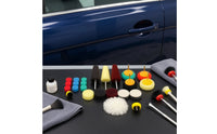 24 Pieces Mini Polishing Pad Kit Detail Rotary Tool Accessories Practical