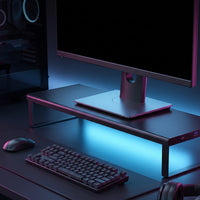 Desktop Display Riser Elevated Laptop Stand Sturdy Shelf for Desk
