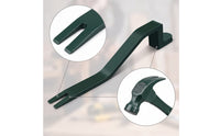 Bent Roof Shingle Nail Puller Efficient Roof Shingle Remover Long-Lasting Roofing Pry Tool Convenient for Contractors