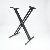 X-Frame Keyboard Stand Adjustable Double-Braced Keyboard Stand Reinforced Lightweight for Keyboardists, Home Practice