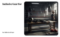 Professional Grade Sanda Fighting Protector Set High-Density Padding Sanda Training Equipment Long-Lasting PU Leather Muay Thai Training Gear Set Breathable for Children, Adults, Beginners, Competition