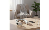 Simulated Finger Kneading Hot Compress Heated Neck Massager EMS Technology Personal Care Appliance 16 Intensity Levels for Home, Office, Travel