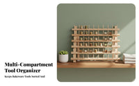 Icing piping tip Holder Easy reach Storage countertop storage rack Top Handle for Craft Room