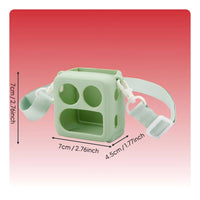 Silicone Case  Mini Cutouts  Mini Guarding Skin Shockproof Children's Audio Player Silicone Cover for Travel