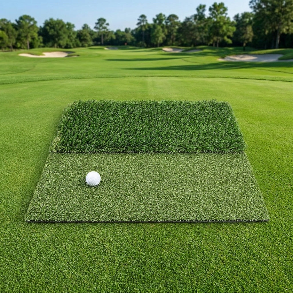golf hitting mat